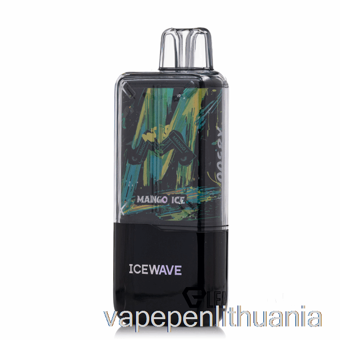 Icewave X8500 Vienkartinis Mango Ledo Vape Skystis